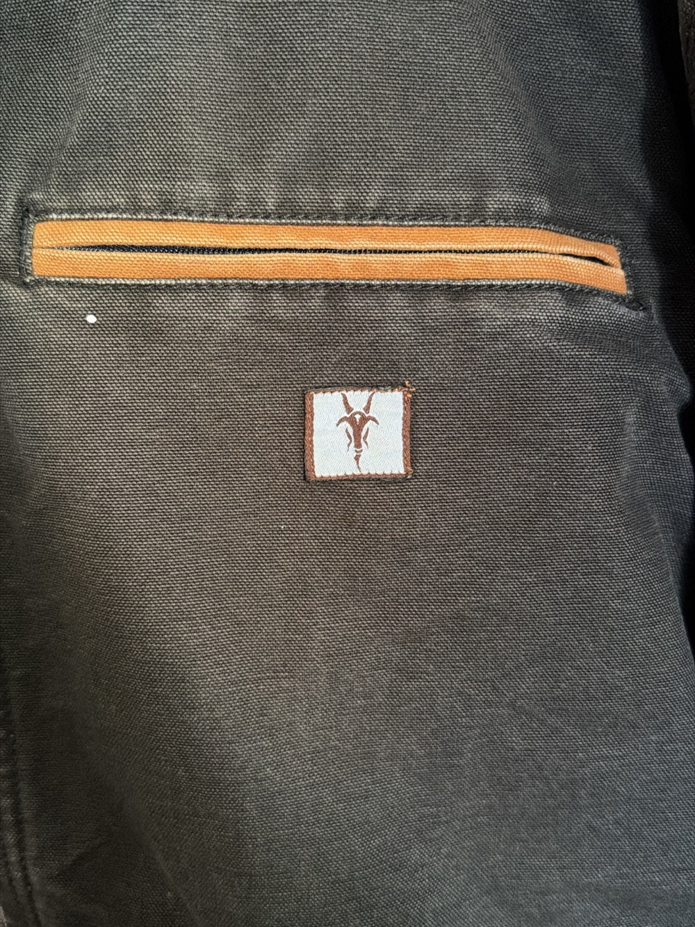 Vintage Fortress Products Canvas Workwear Chore Detroit Jacket Men’s Size XL - Picture 3 of 13